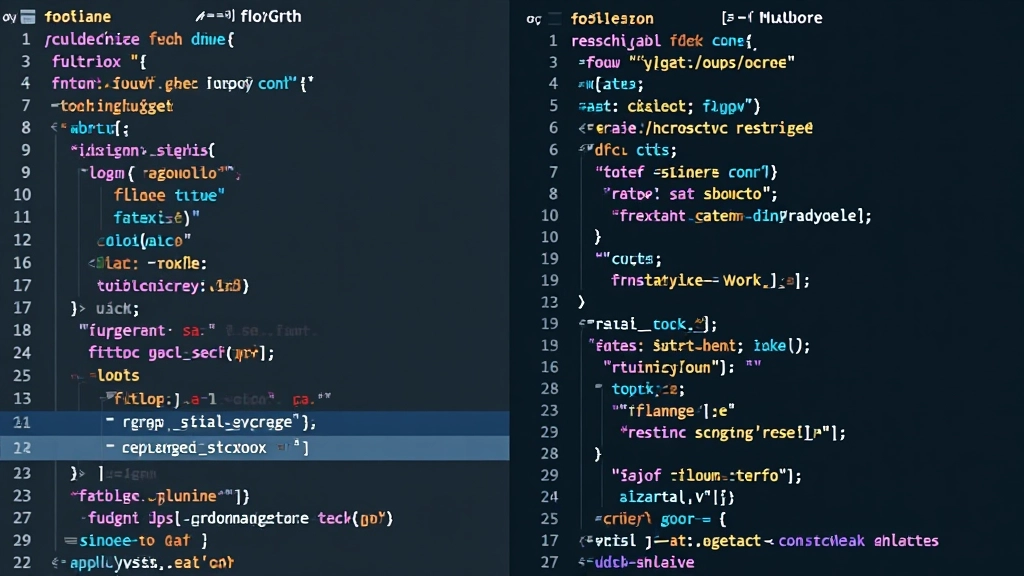 Porovnání CSS kódu flexbox a grid implementace vedle sebe, obě metody pro bento layout
